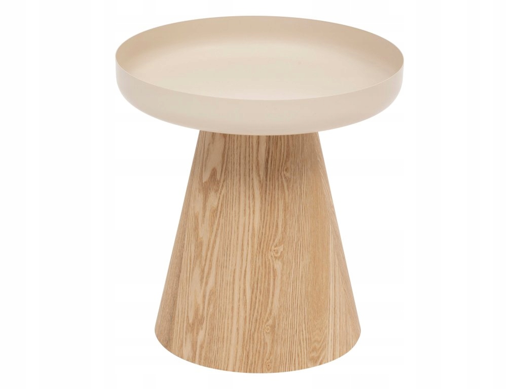 Odkladací stolík Hercyna na jednej nohe, Ø 40 cm