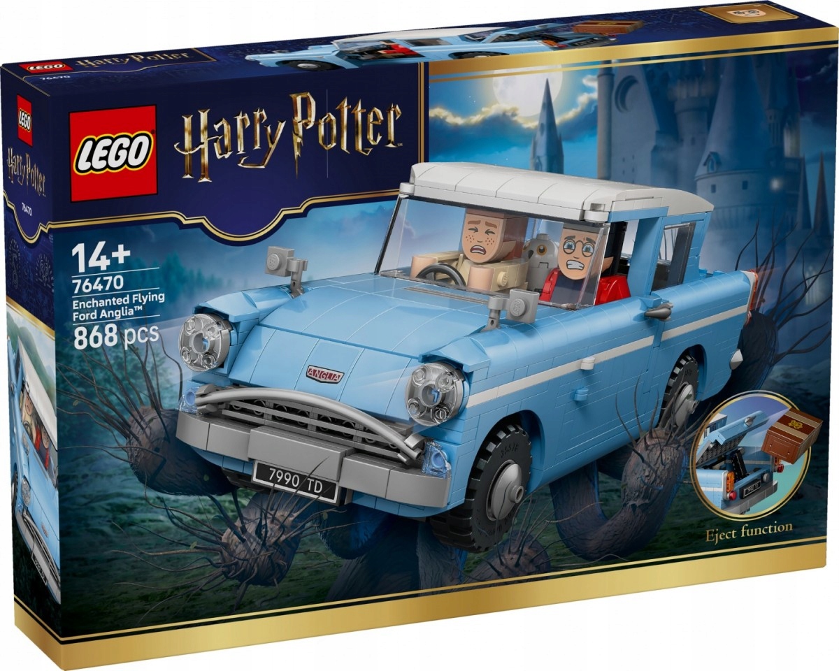 Lego Stavebnice Harry Potter 76470 Kouzelný létající Ford Anglie