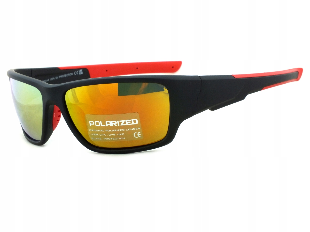 Okulary polaryzacyjne Miami Polarized rowerowe sportowe Lustrzanki revo Uv