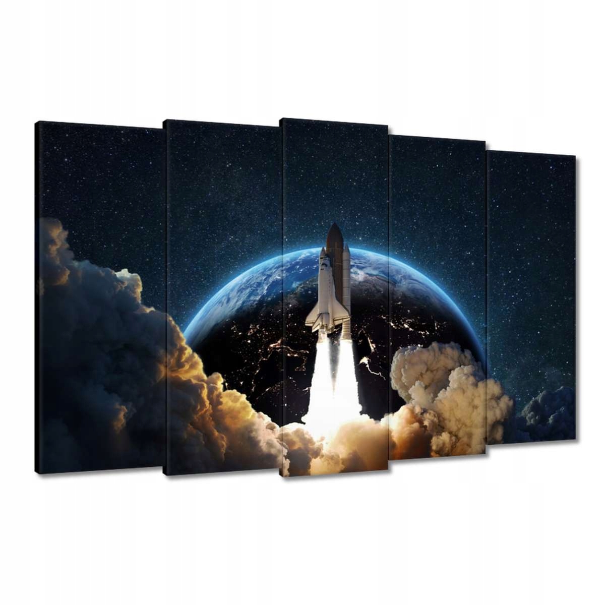 Obrazy 150x95 Start rakety do vesmíru