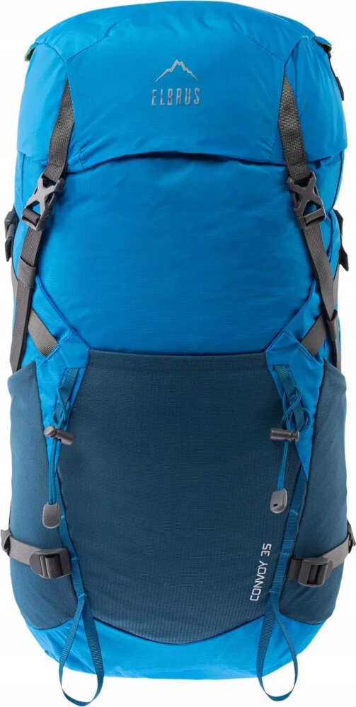 Plecak Elbrus Convoy Trekkingowy 35L Turystyczny +pokrowiec Blue