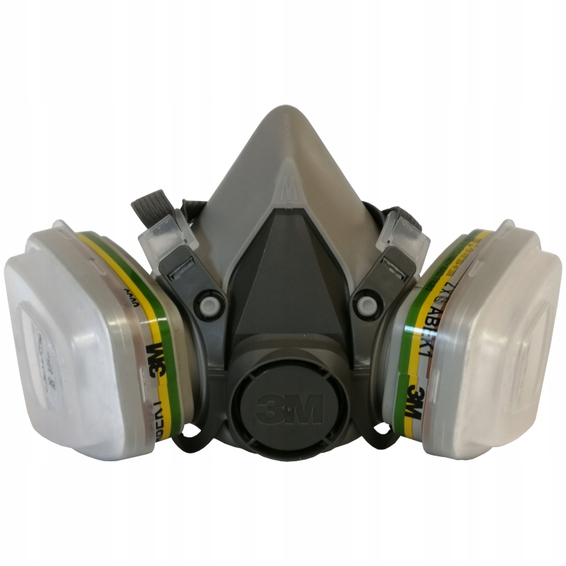 Półmaska 3M 6100 ABEK1 P1 do oprysków, gazy kwaśne