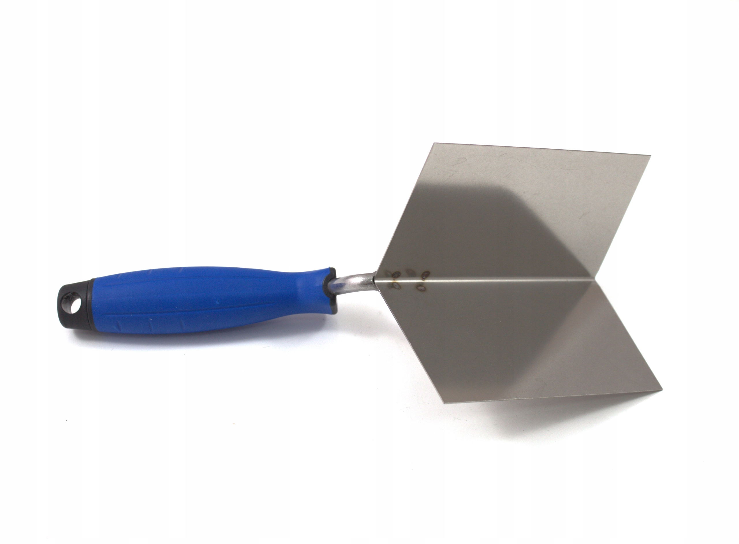 Kielnia kątowa nierdzewna 80*60mm zewnętrzna uchwyt gumowy Rodzaj kielni kątowa