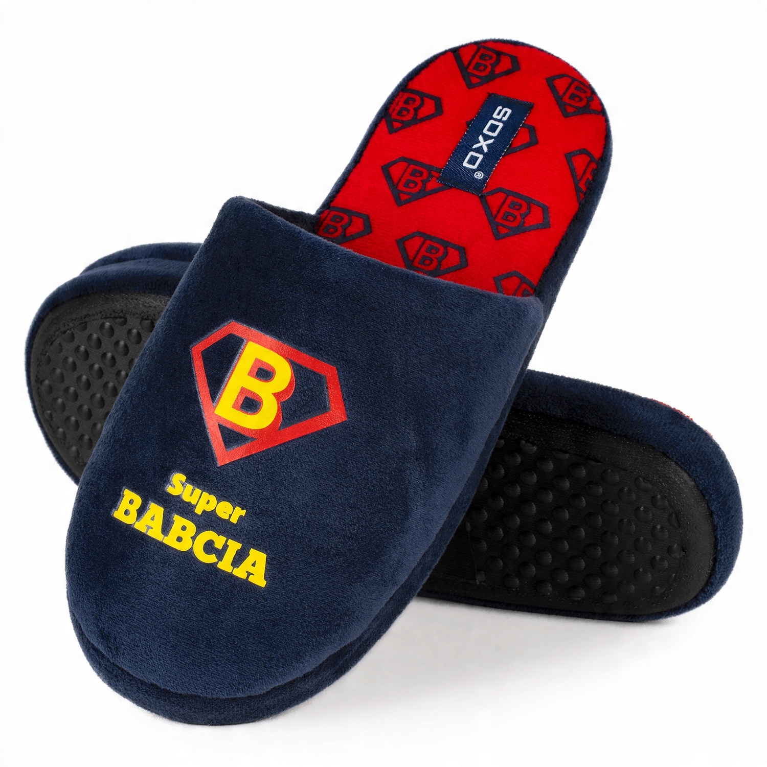 

Kapcie Damskie Soxo Ciepłe Dla Babci Na Prezent