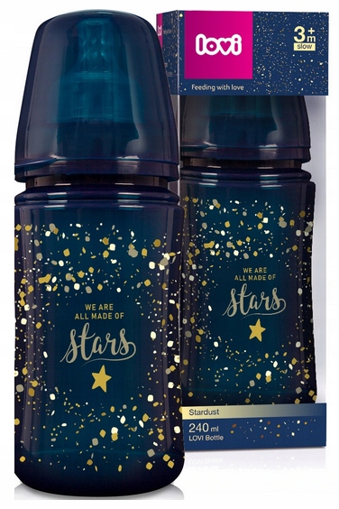 

Lovi Butelka Stardust 240 ml smoczek dynamiczny