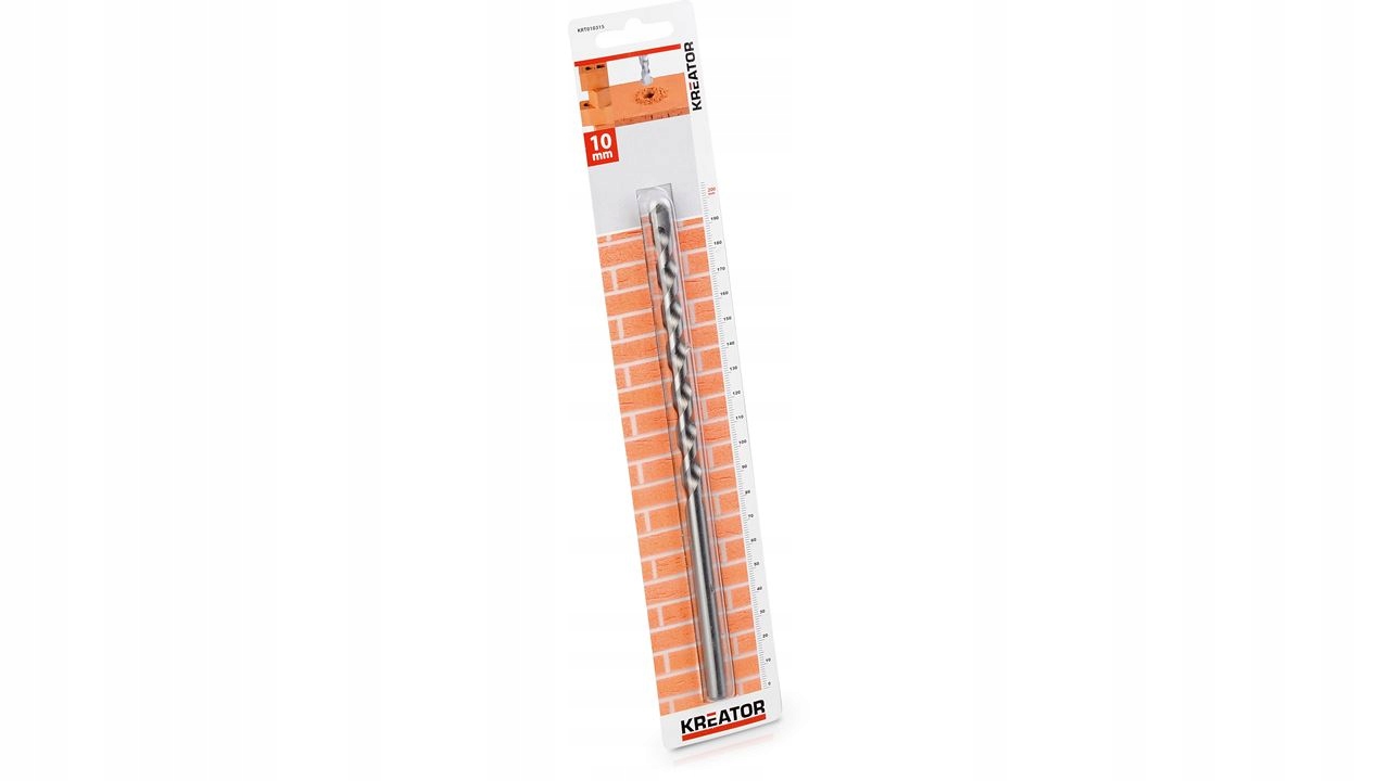 

Wiertło do betonu długie 10mm x 200 widia Kreator