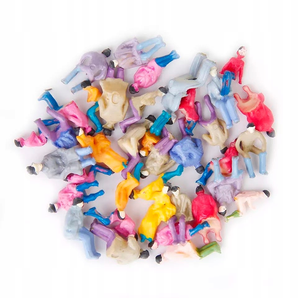 

Figurki w pozycji siedzącej ludziki H0 1:87 10 szt