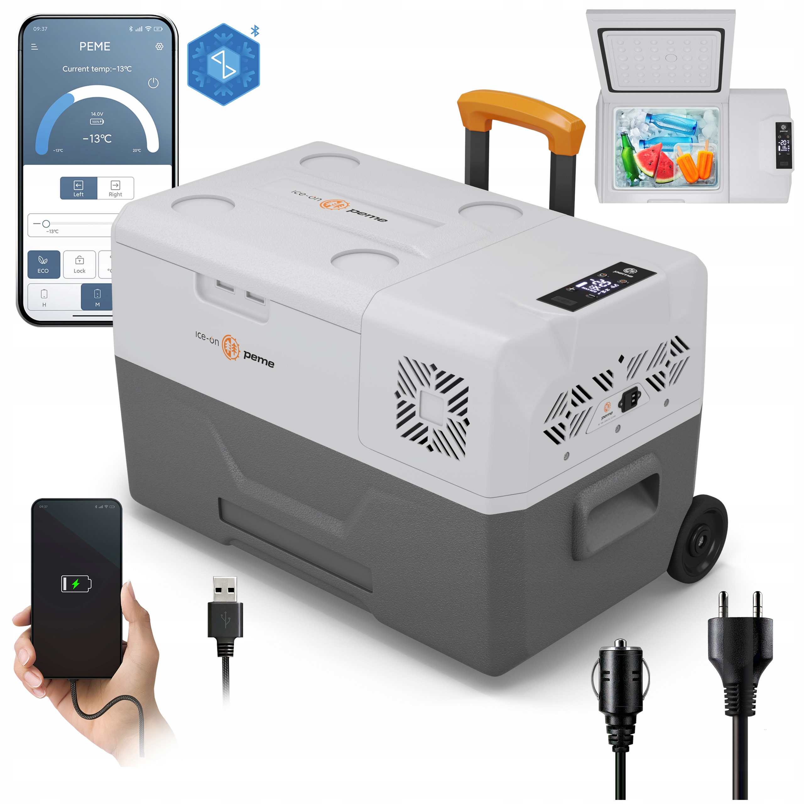 Lodówka Kompresorowa Elektryczna Zamrażarka Samochodowa Expedition 30 Peme