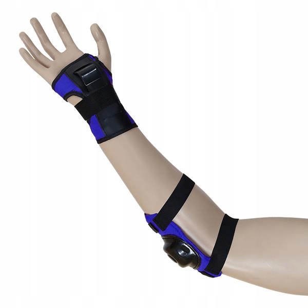 ZESTAW OCHRANIACZY NA NADGARSTKI ŁOKCIE I KOLANA ROWER DESKOROLKA ROZM.S Rodzaj zestawy ochraniaczy