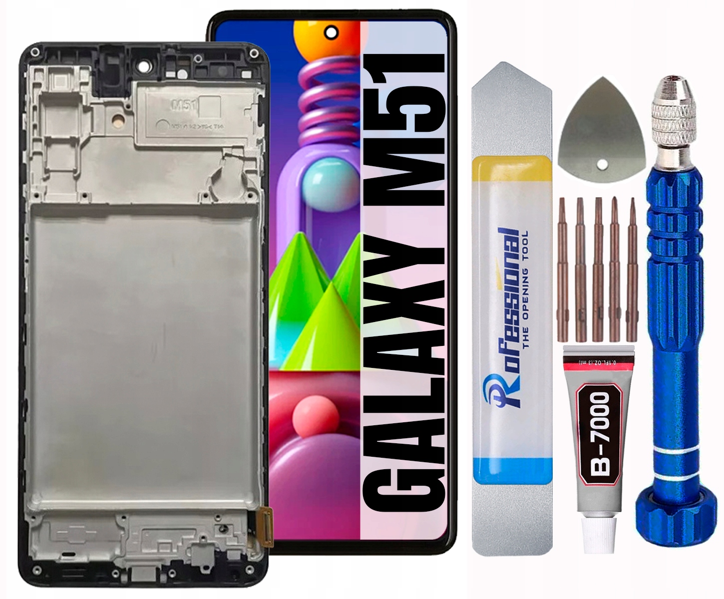 Displej Pro Samsung Galaxy M51 2020 M515 Incell LCD Rámeček