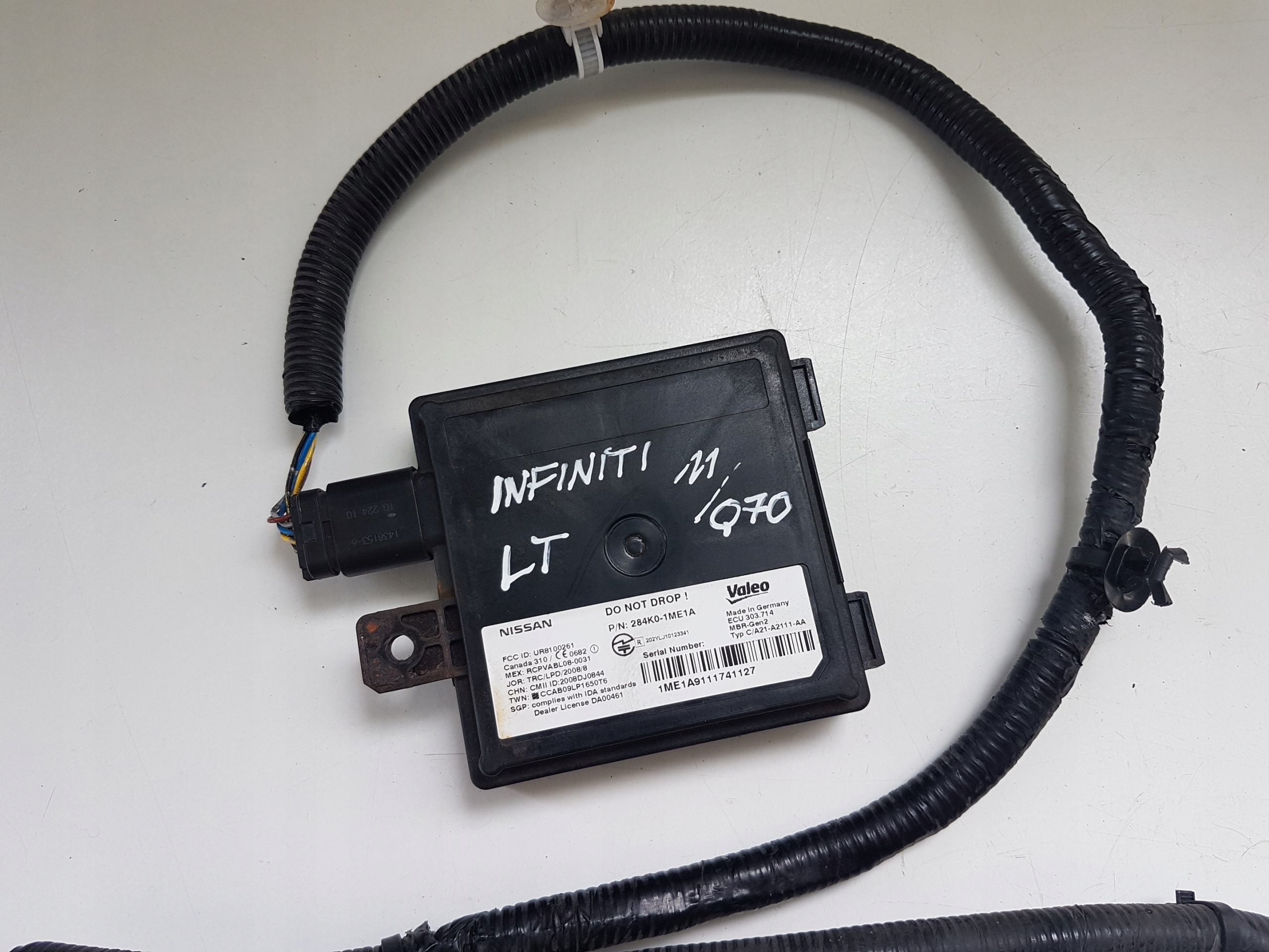 284K0-1ME1A - Модуль датчика сліпих зон INFINITI Q70 m 10-18