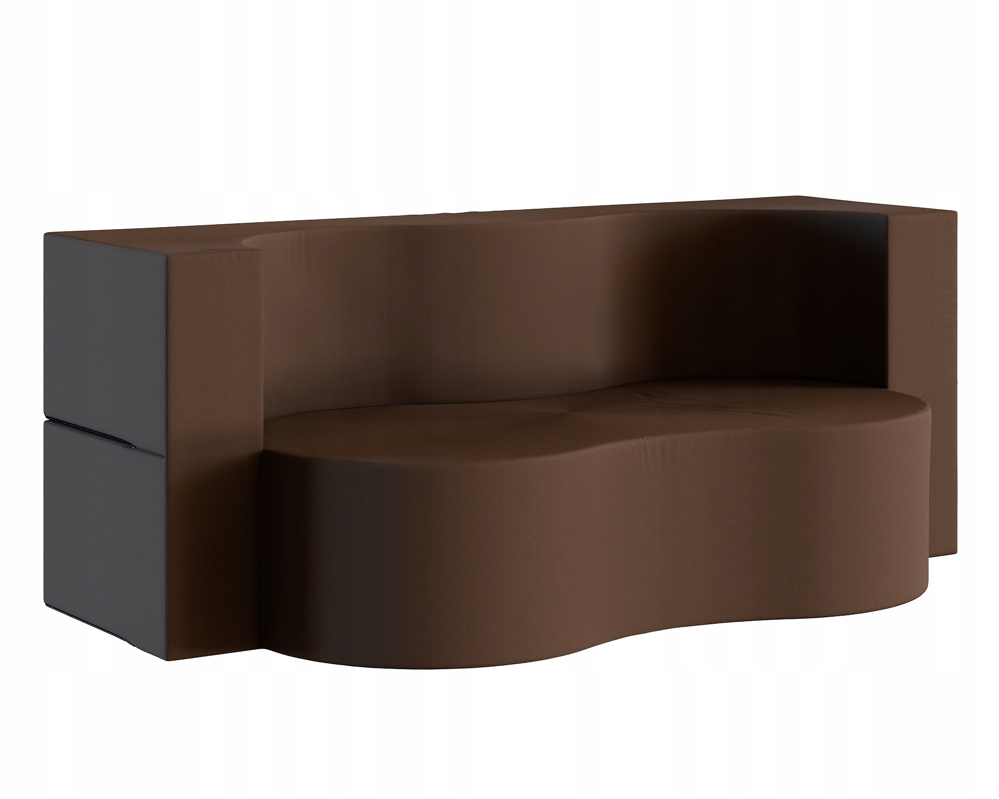 Křeslo rozkládací zahradní pohovka Swing 120x200, voděodolná tkanina