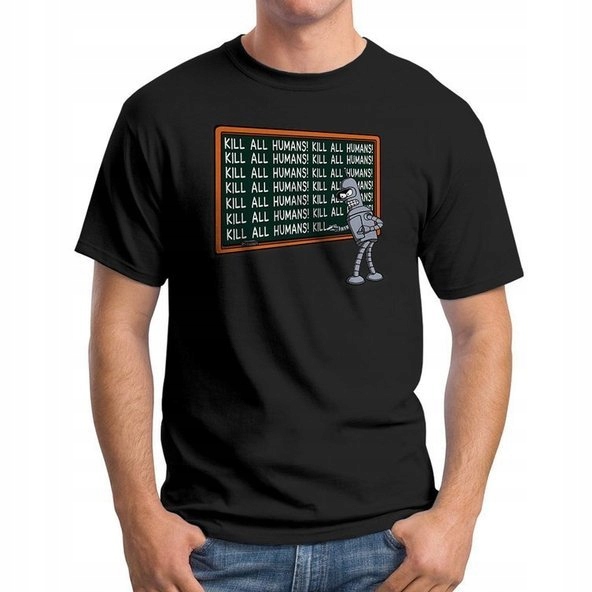 

Koszulka T-Shirt Kill All Humans Bender M