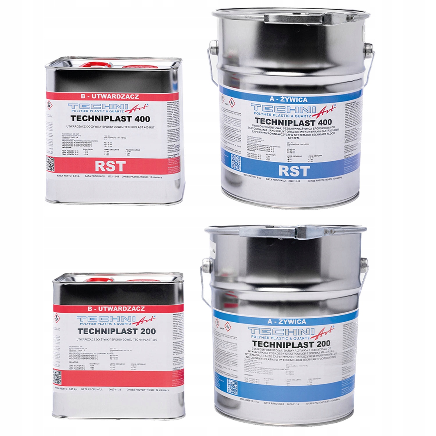 Hotová sada pryskyřic pro podlahu garáž sklep v barvě 15 m2