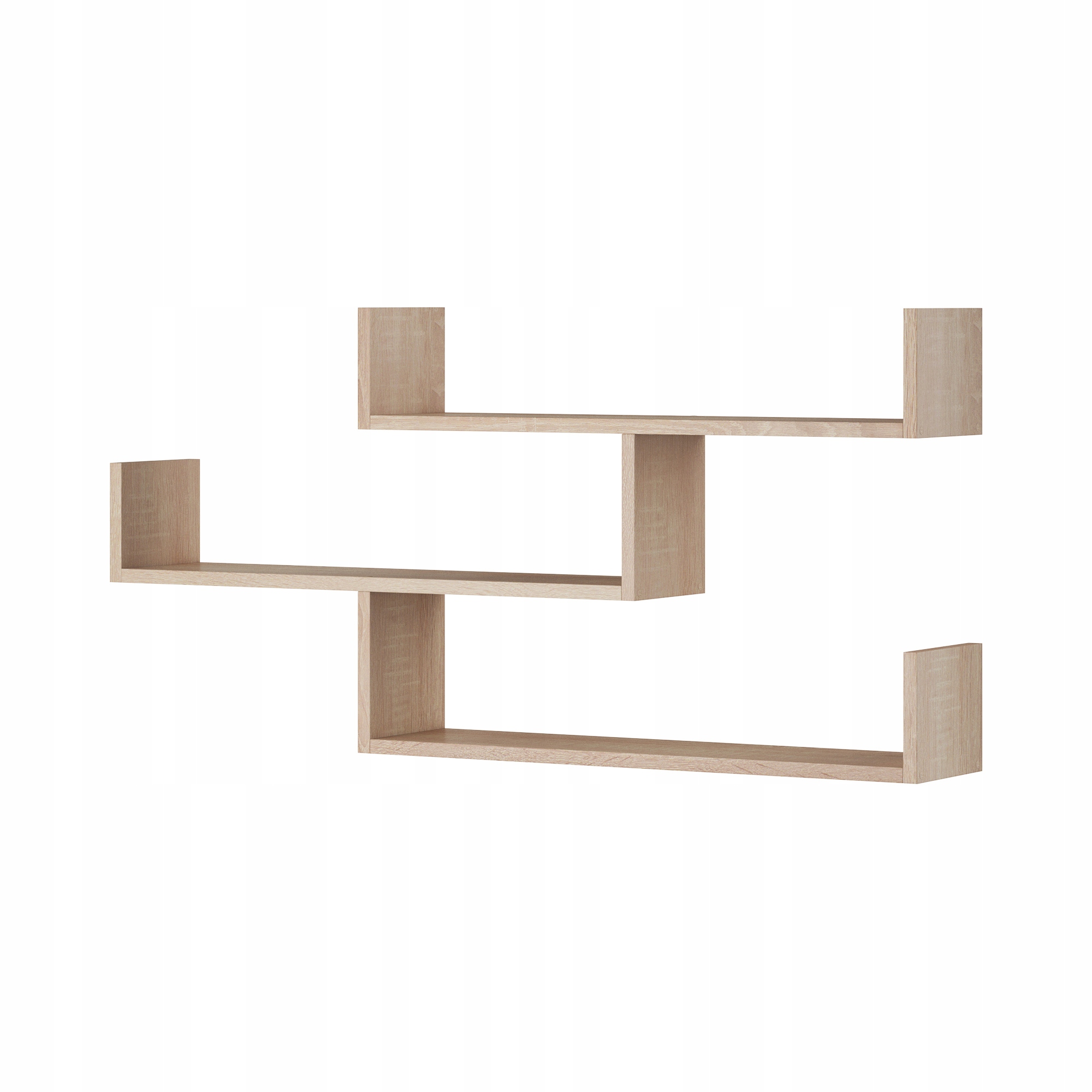 Półka TRIO 003 kolor BIAŁY Głębokość mebla 18 cm