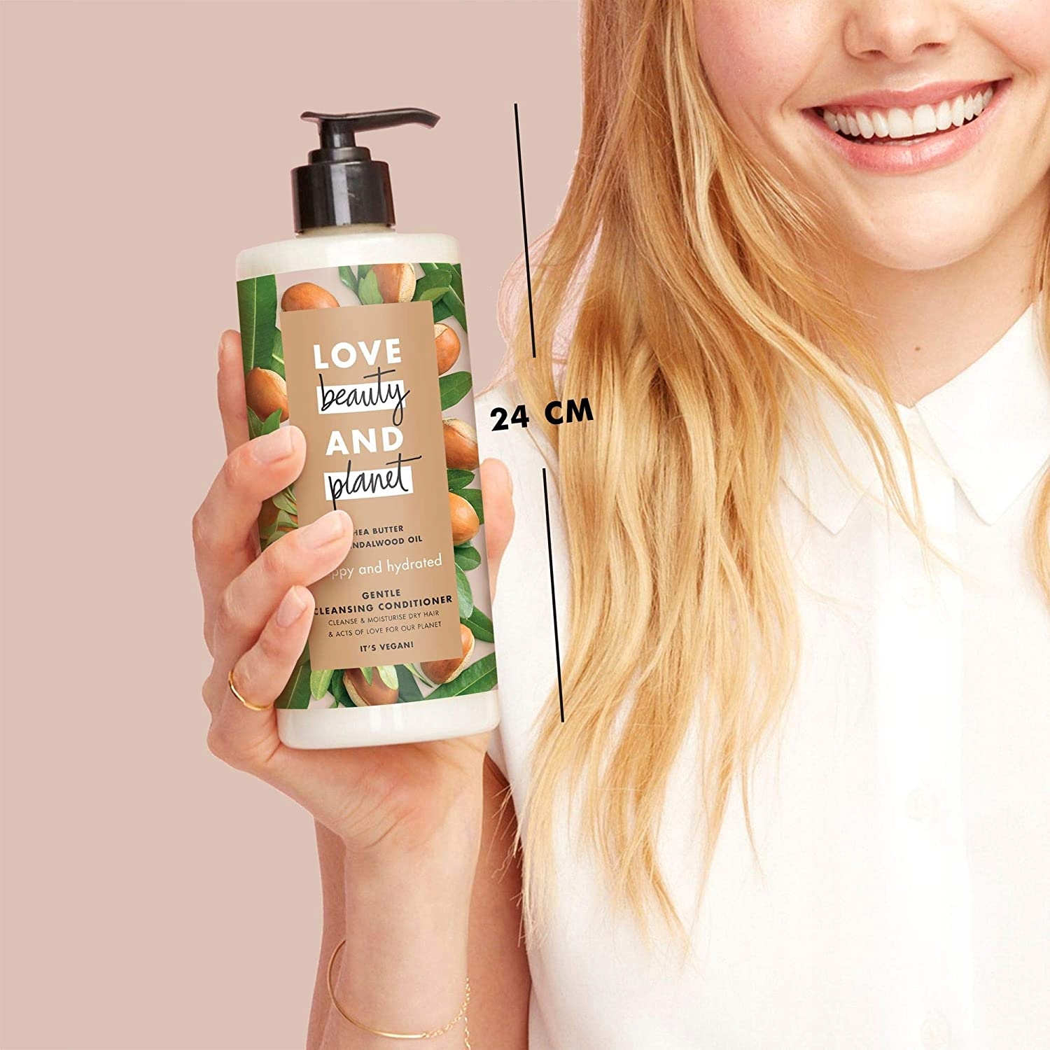 LOVE Beauty AND Planet odżywka masło Shea 500ml. Marka Love Beauty & Planet