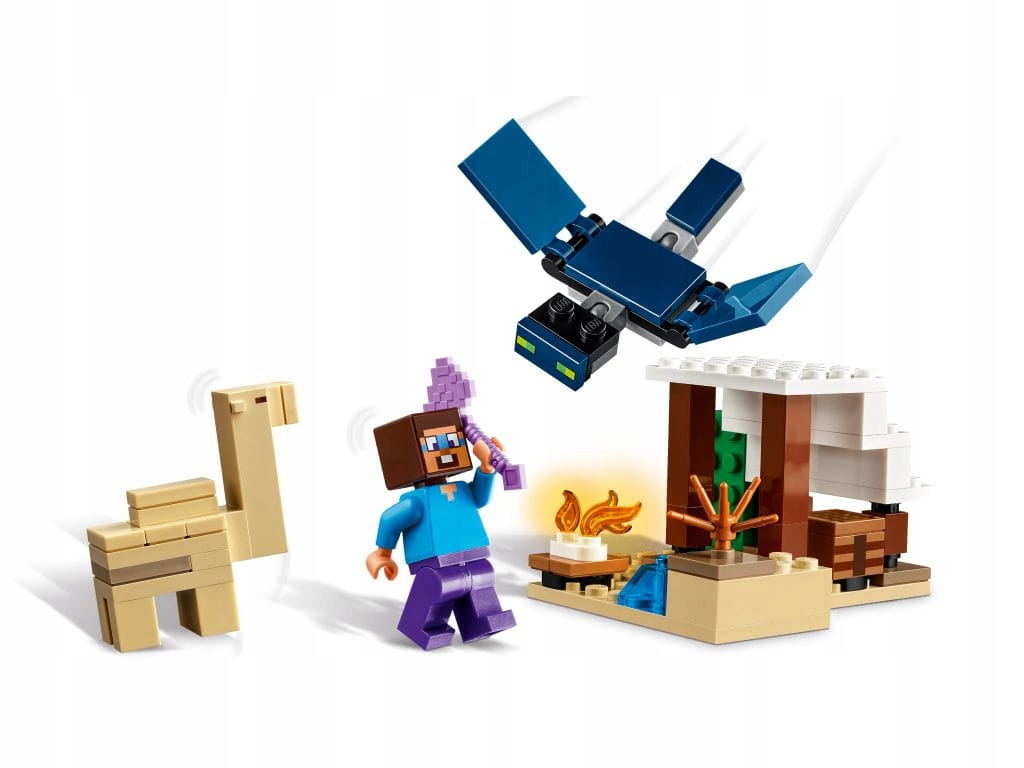 LEGO 21251 Minecraft Pustynna wyprawa Steve`a Płeć unisex