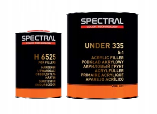 Novol Spectral Under 335 Dwuskładnikowy podkład akrylowy komplet 4,2L Kolor