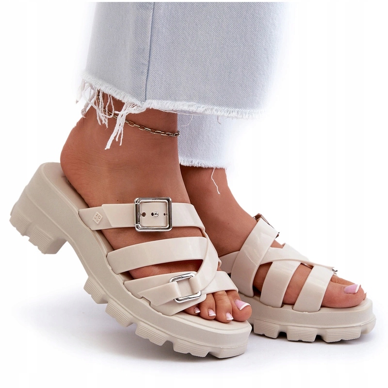 Nazouváky Voňavé Na Nízkém Podpatku Pohodlné Zaxy NN285042 J.béžová 41/42