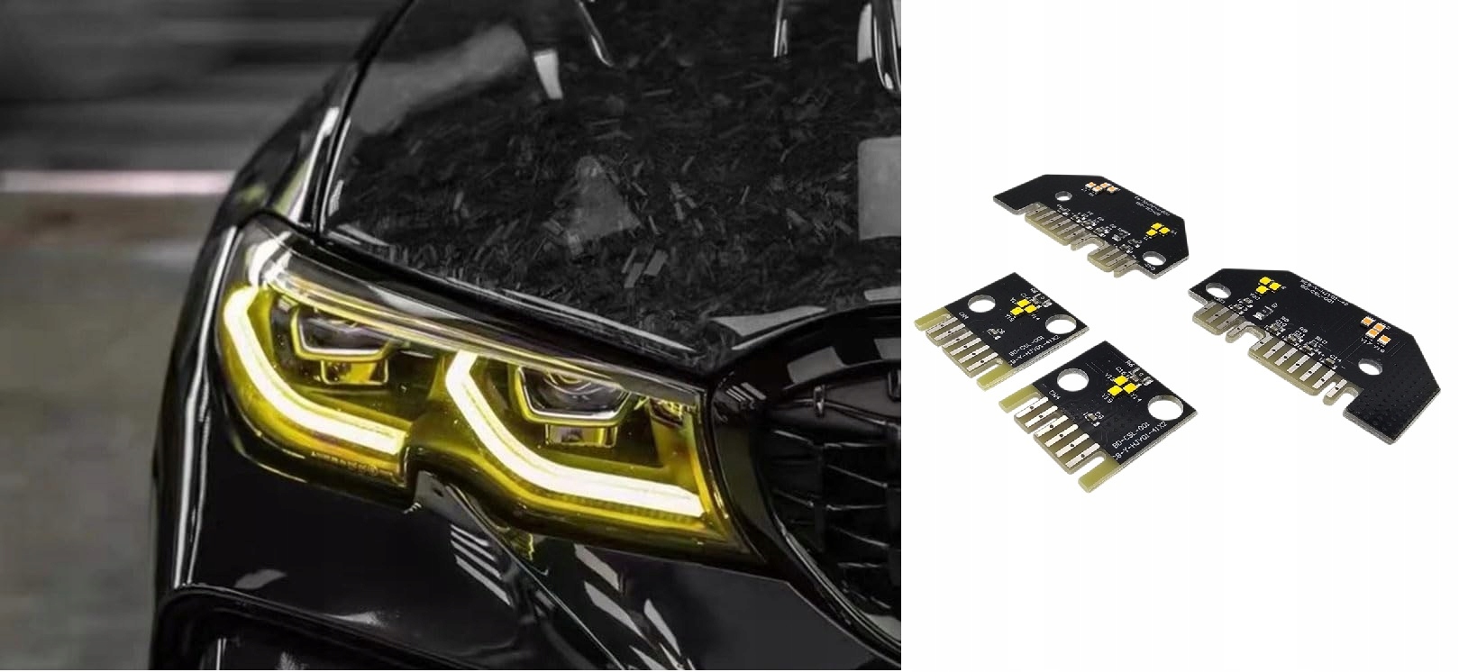 Moduly Csl Žlutý Drl Bmw G20 G21 G28 2019–2022 Efekt Csl Žlutý Plug & Play