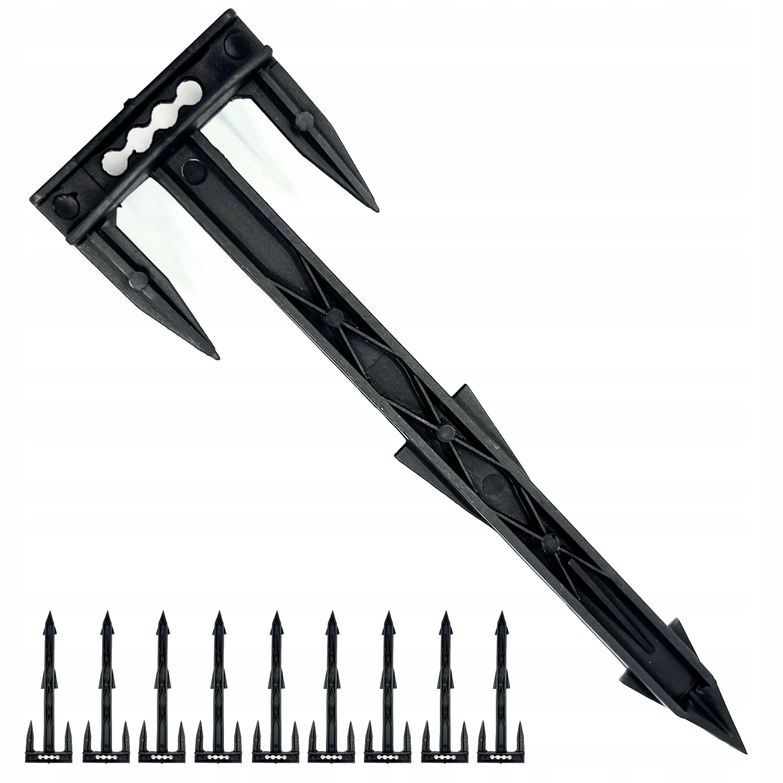 

Kotwa Szpilka Trójząb do Agrowłókniny L=17/5cm x10