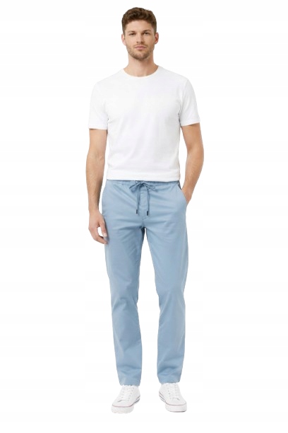 Selected Homme Modré Ležérní Kalhoty Se Zavazováním M N1B