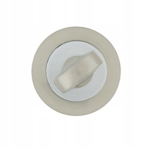 TARCZKA do Klamki PRESTO do WC NIKIEL SATYNA
