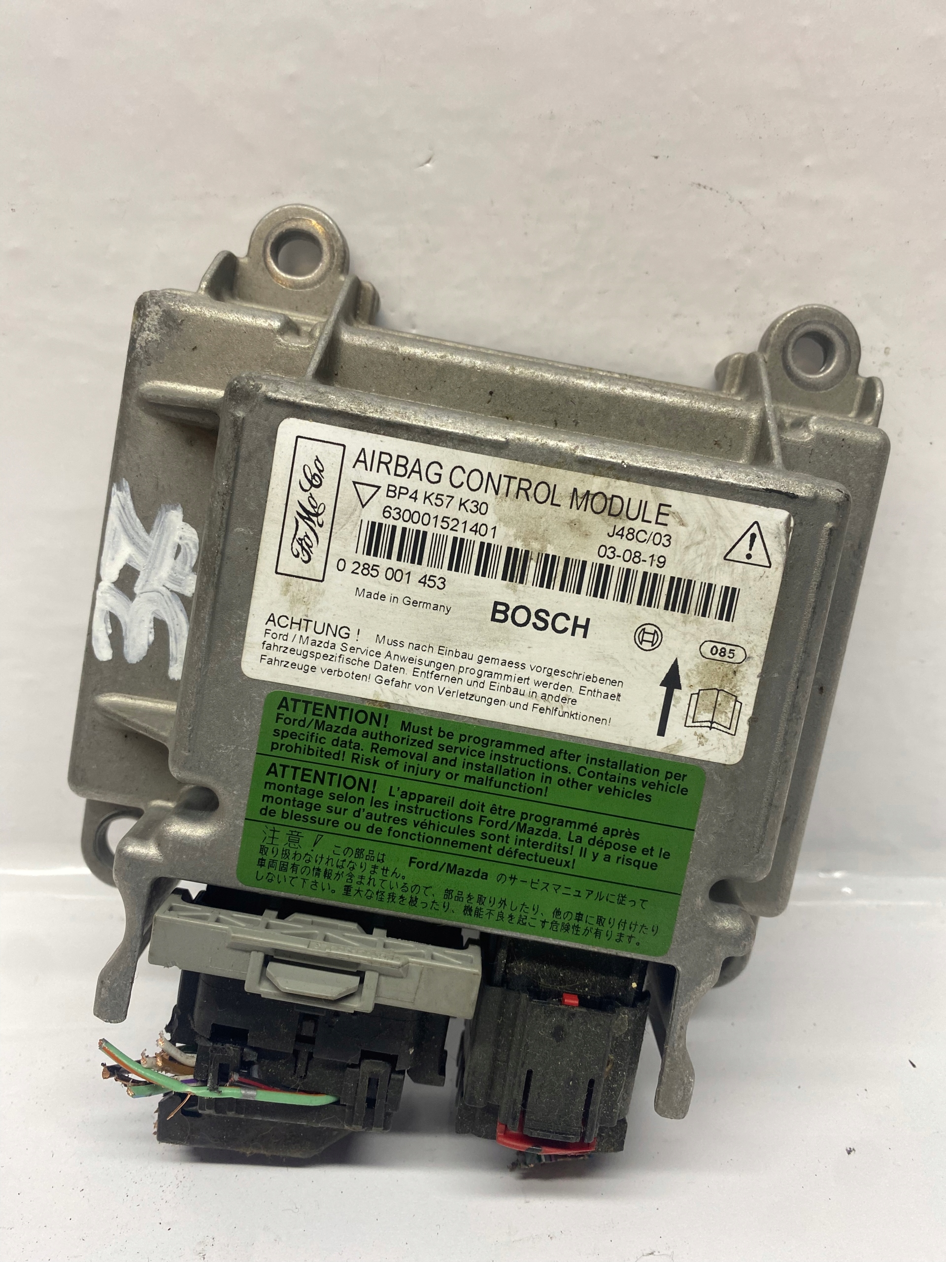 подушки безопасности 0285001453 BP4K57K30B mazda 3