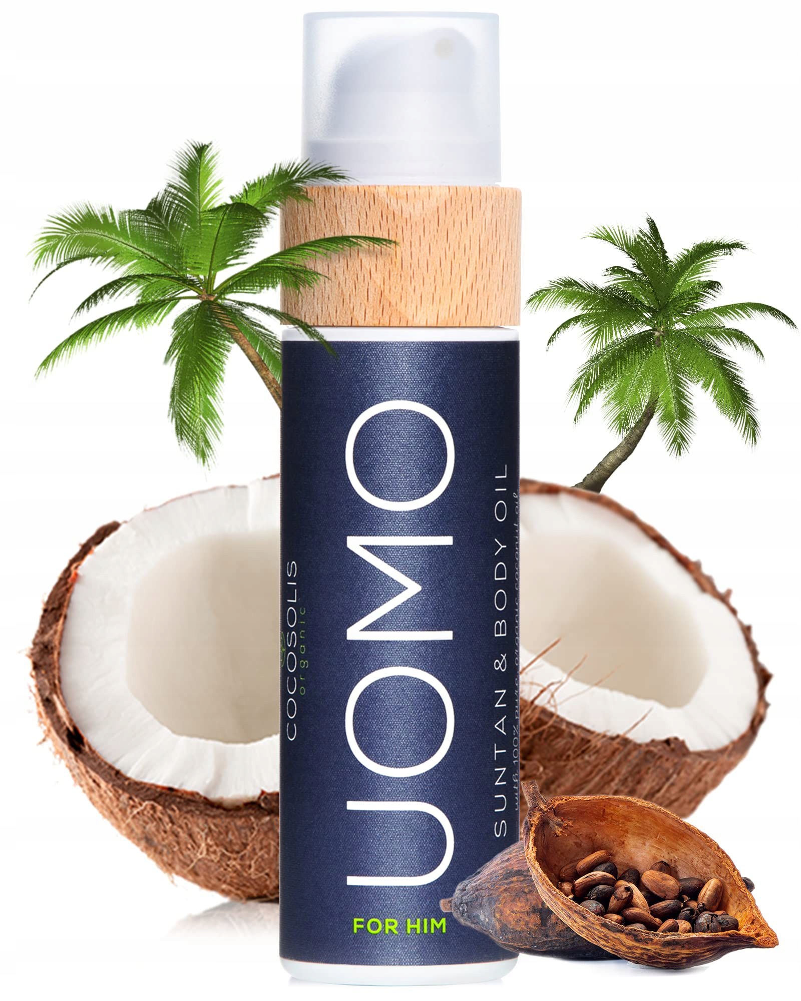 Cocosolis Tanningový Olej (suntan+body Oil) 110 ML Pro Muže