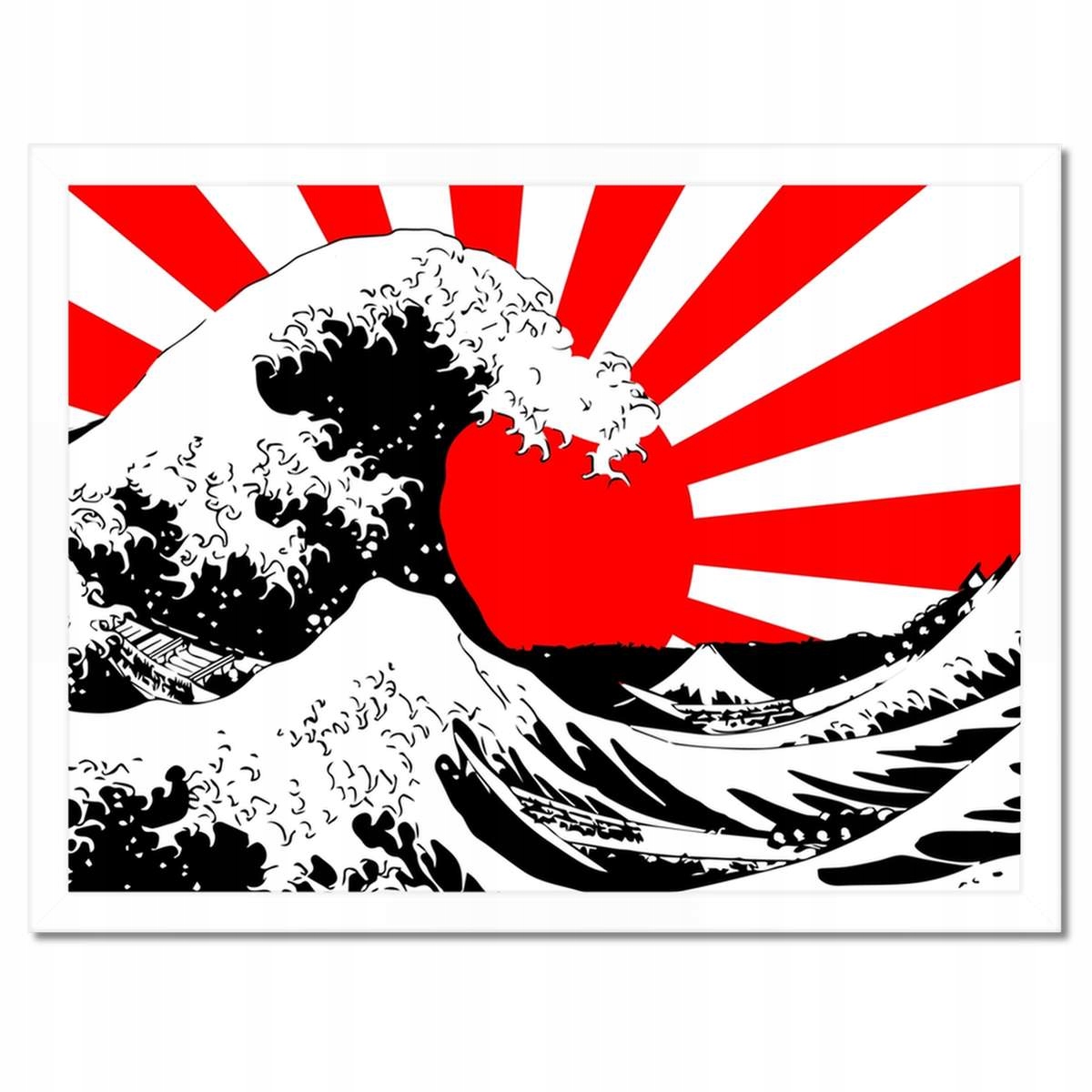 Plakáty v rámu 40x30 Japonsko Kamikaze