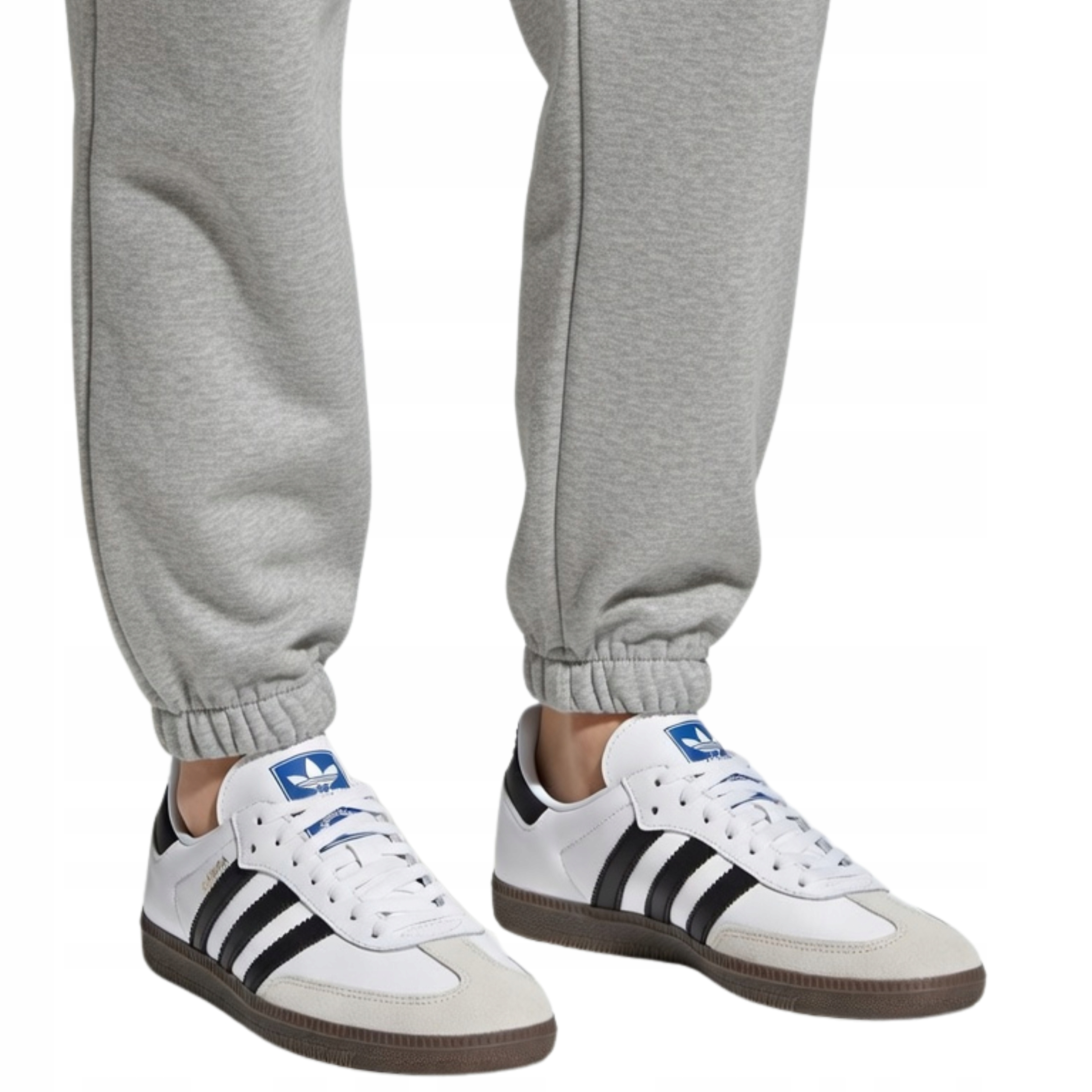 Buty Adidas Samba Og Originals Białe Skórzane IE3675 Sneakersy 38