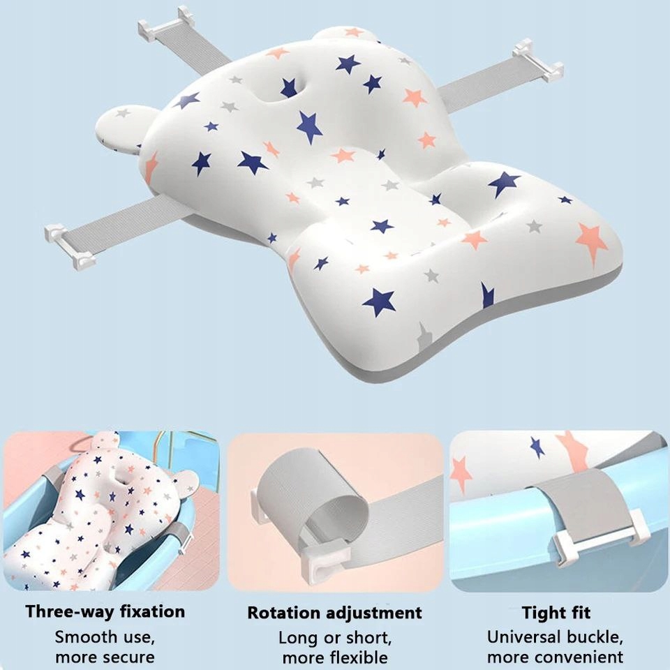 Wanienka WANNA Składana z Termometrem i Poduszką Rodzaj składana
