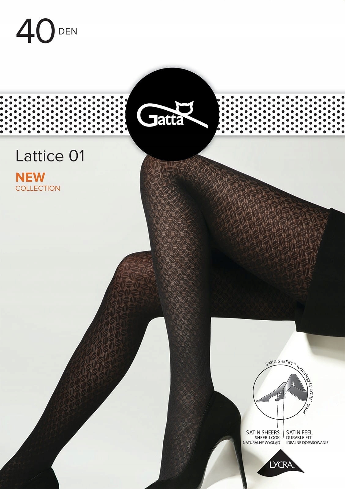 

Gatta Lattice 01 Rajstopy Damskie ROZM.4