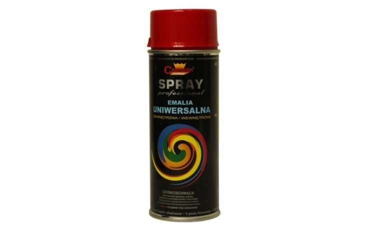 

Farba lakier czerwony Ral 3000 spray 400ml