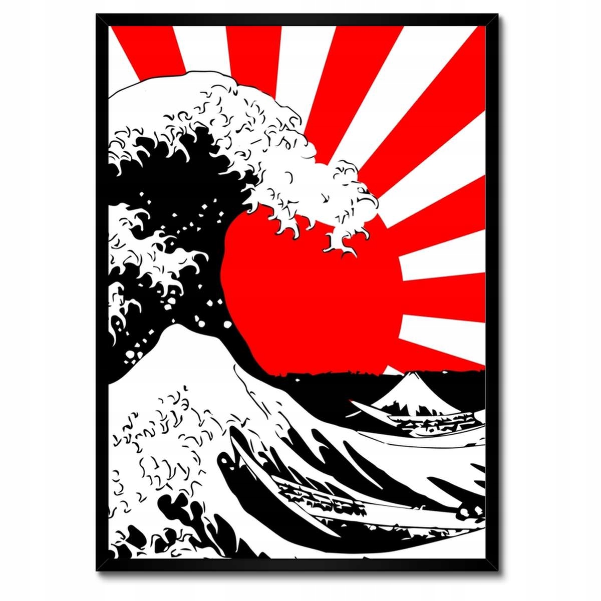 Plakáty v rámu 50x70 Japonsko Kamikaze