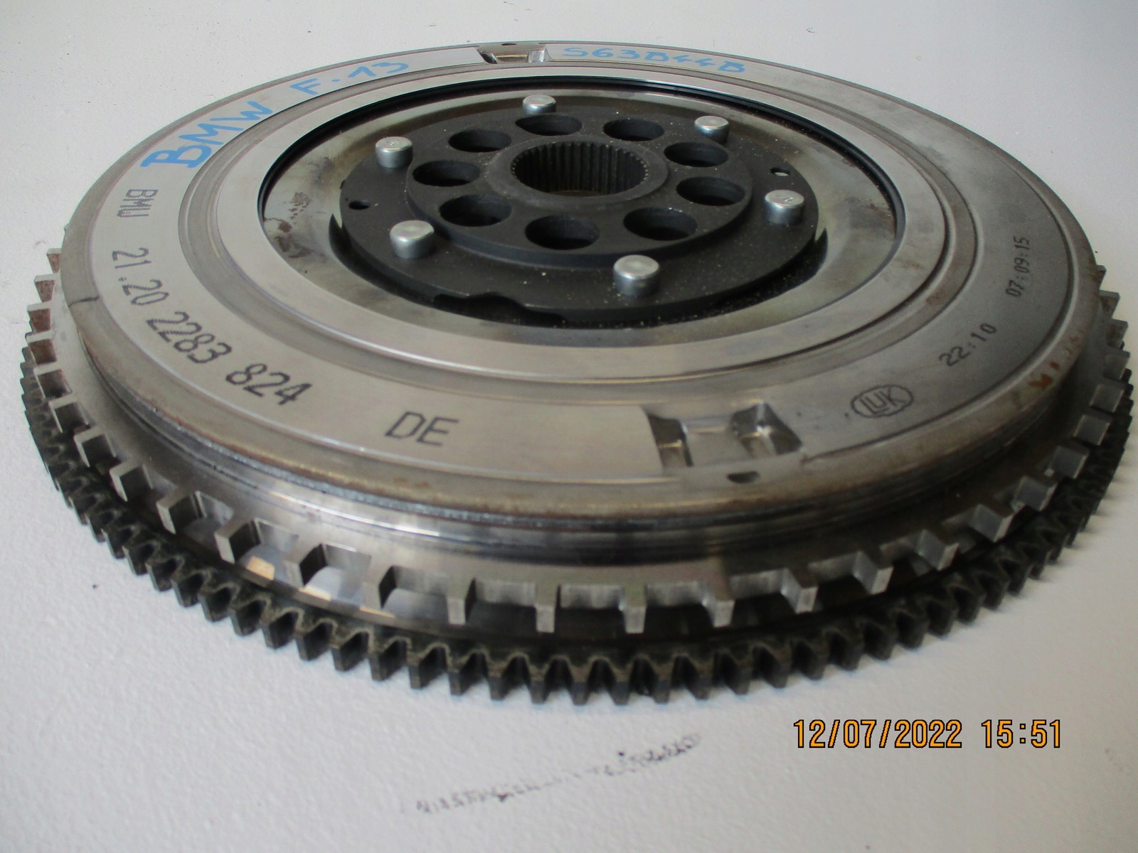 Koło zamachowe BMW F13 S63B44B Numer katalogowy części S63B44B