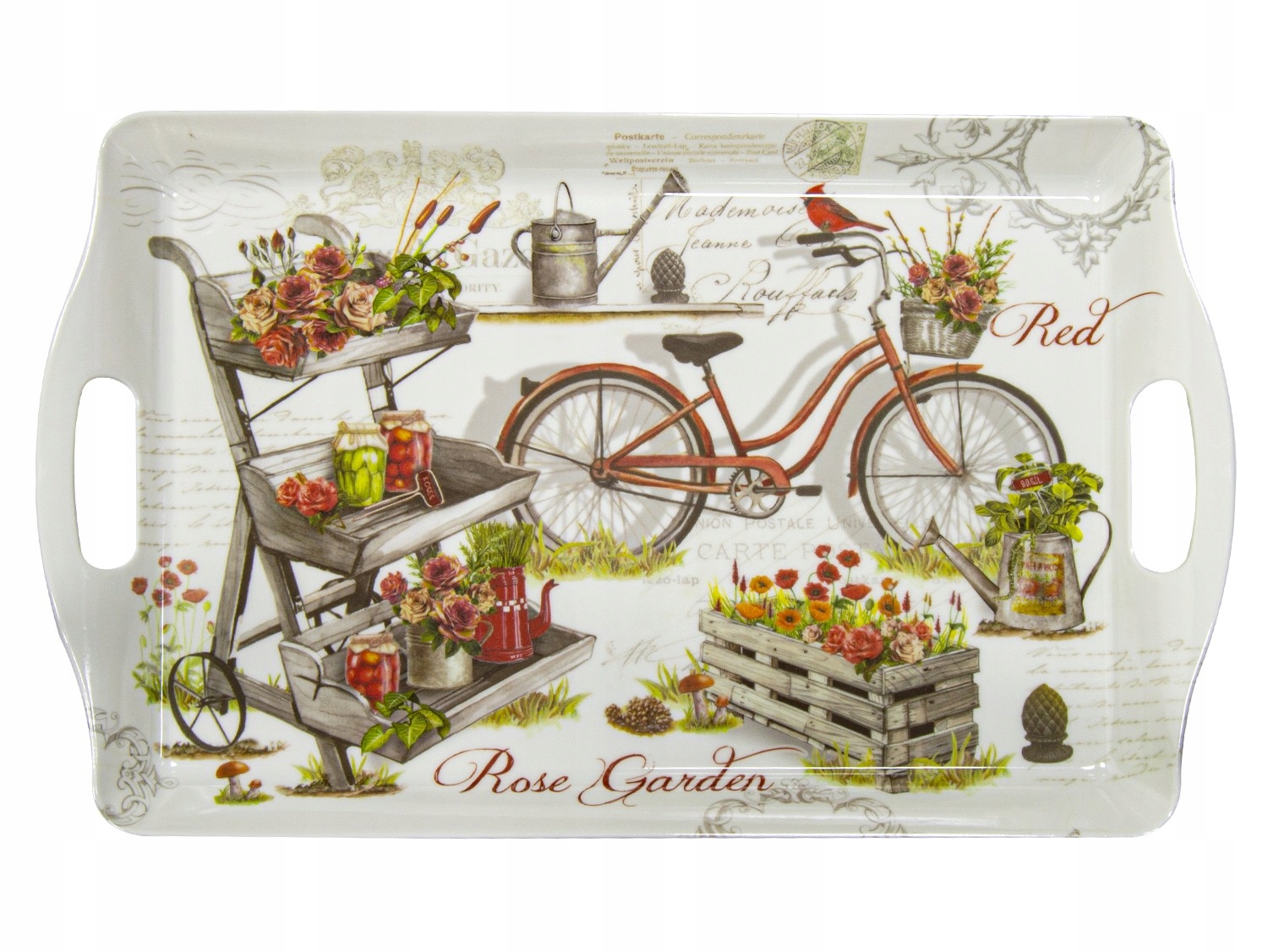 Taca plastikowa tacka kuchenna z uchwytami 43x27