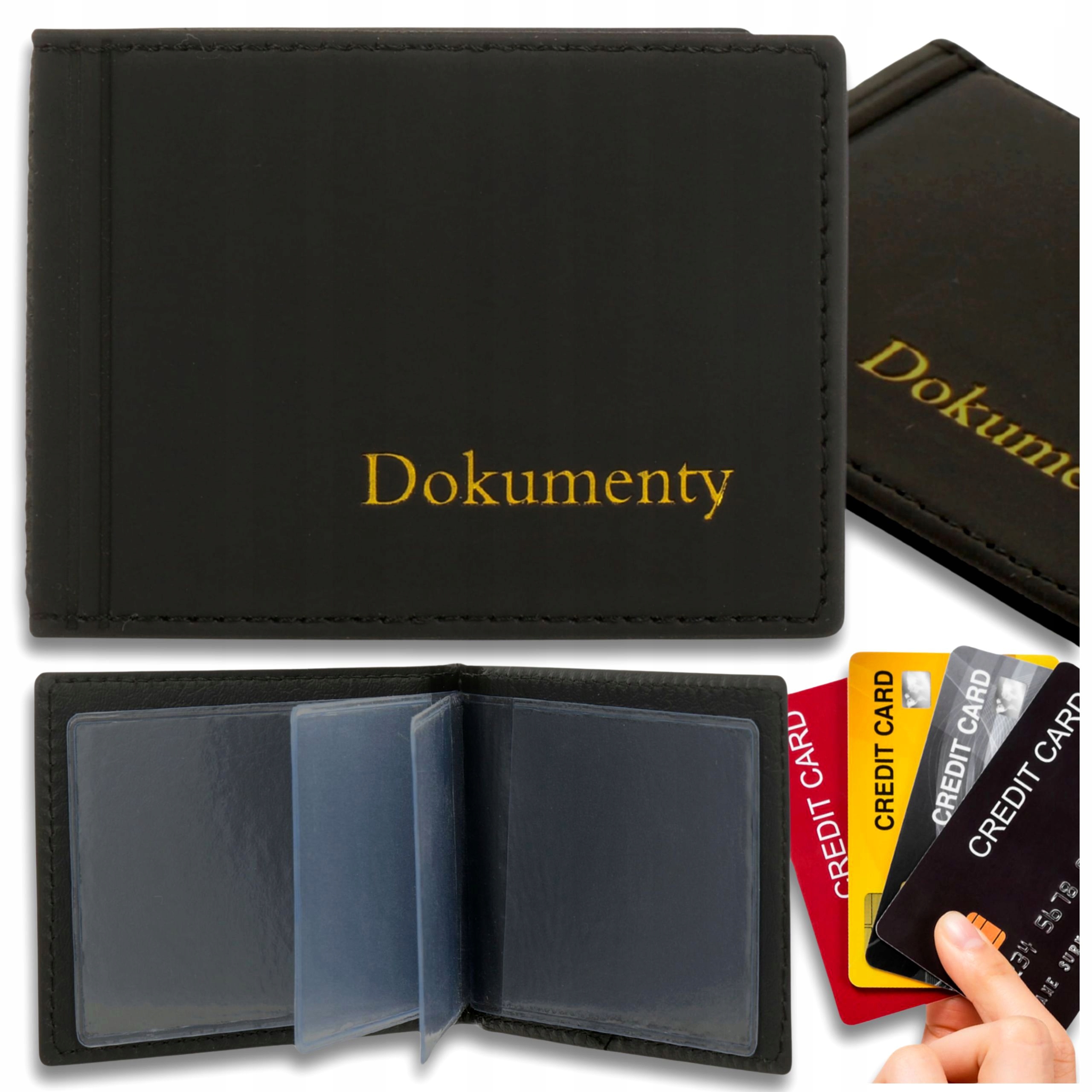 OKŁADKA ETUI NA DOKUMENTY DOWÓD OSOBISTY PRAWO JAZDY KARTY KOLORY M.