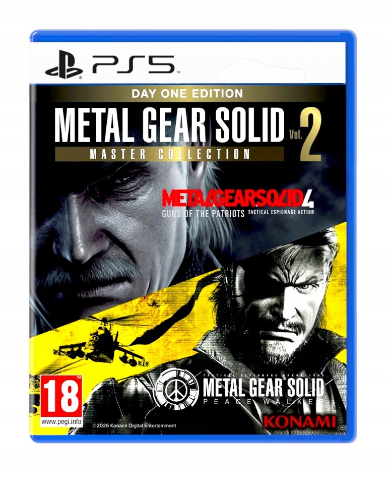 Metal Gear Solid: Master Collection VOL.2 Day One Ed. PS5 Gra Na Płycie