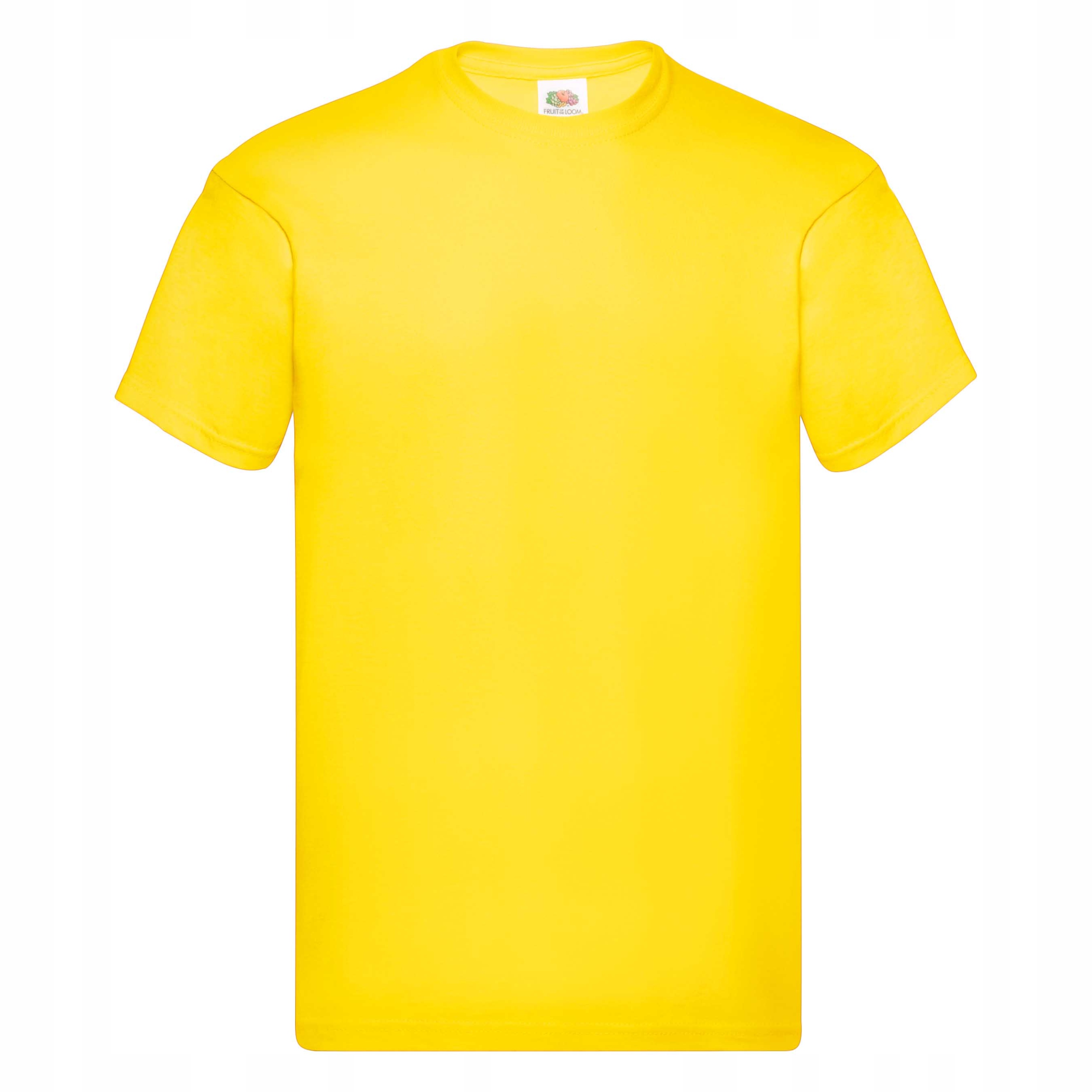 

T-shirt koszulka męska Original Fruit żółty M