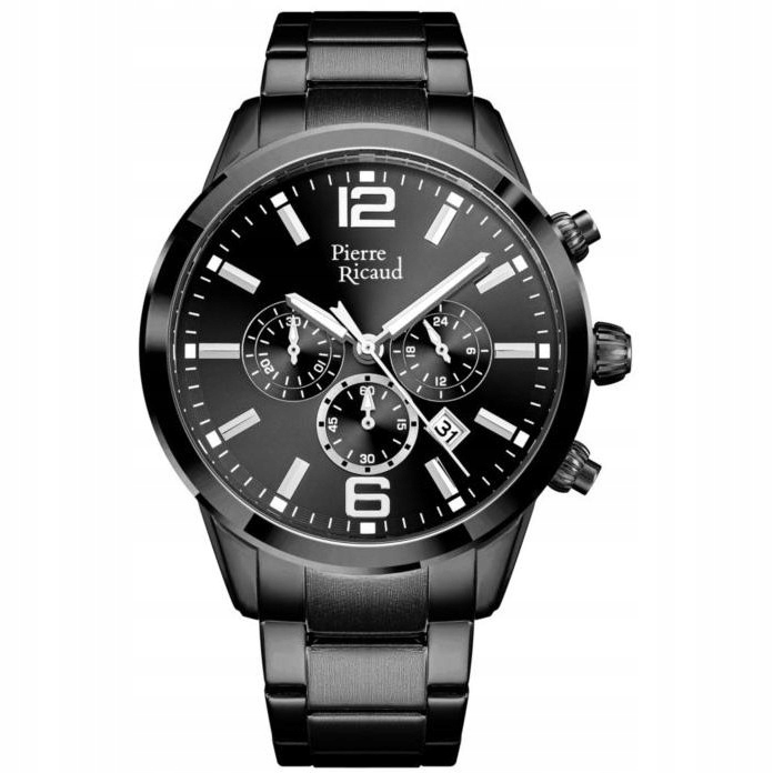 Pánské Hodinky Pierre Ricaud P97028.B154CH černé