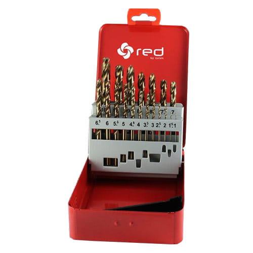 Zestaw wierteł do metalu Kobaltowe 1-13mm 25szt Bmm