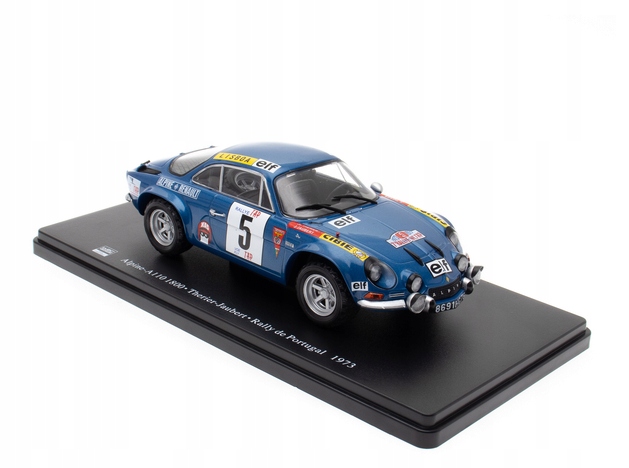 Alpine A110 1800 Therier-Jaubert Rally de Portugal 1973