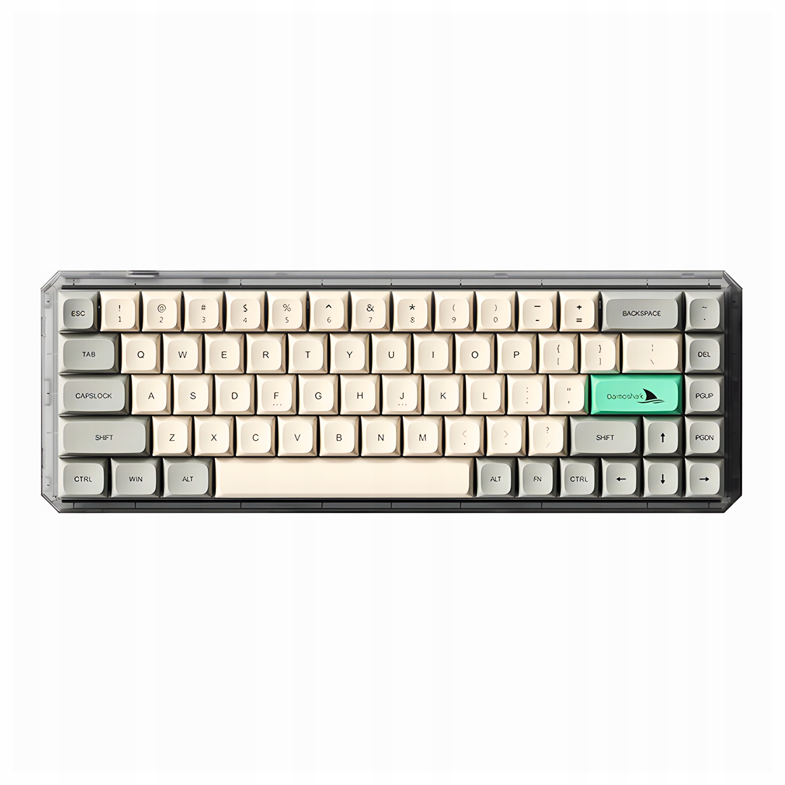 Bezdrátová herní klávesnice Darmoshark K5 Light luxury žlutá