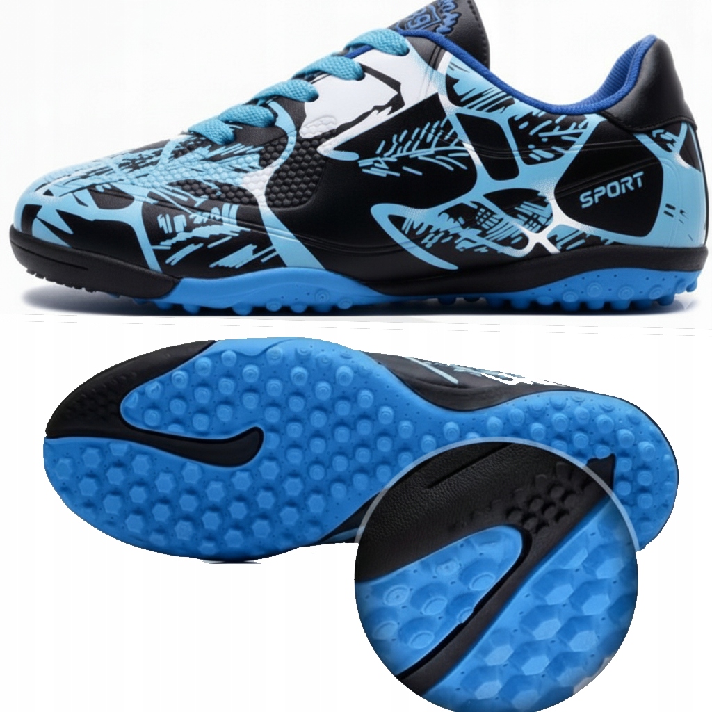 Turfy buty piłkarskie na boisko orlik Niebieskie Tf Blue Dragon R.38