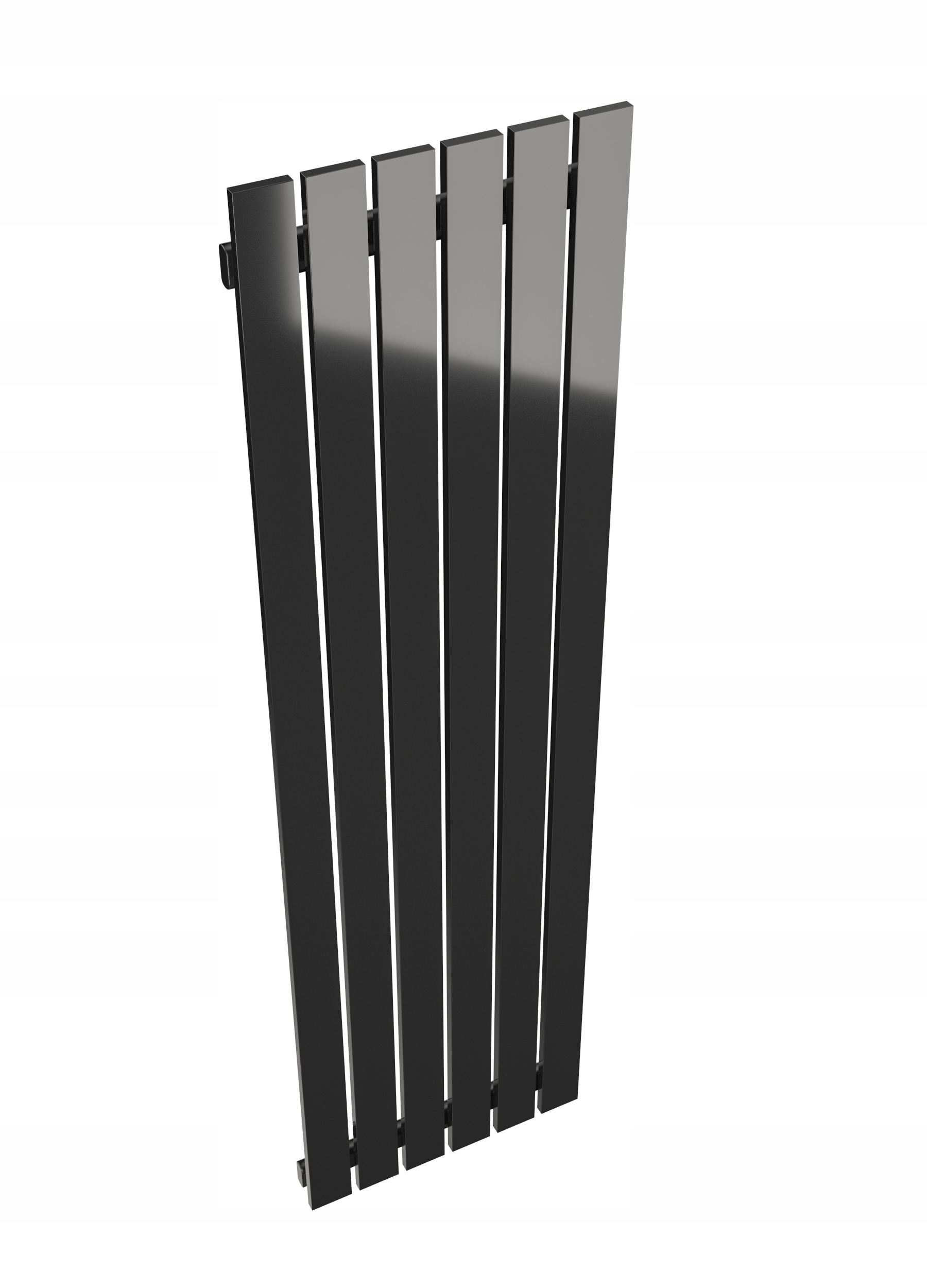 Panelový dekoratívny radiátor 120x45 Čierny Lesk