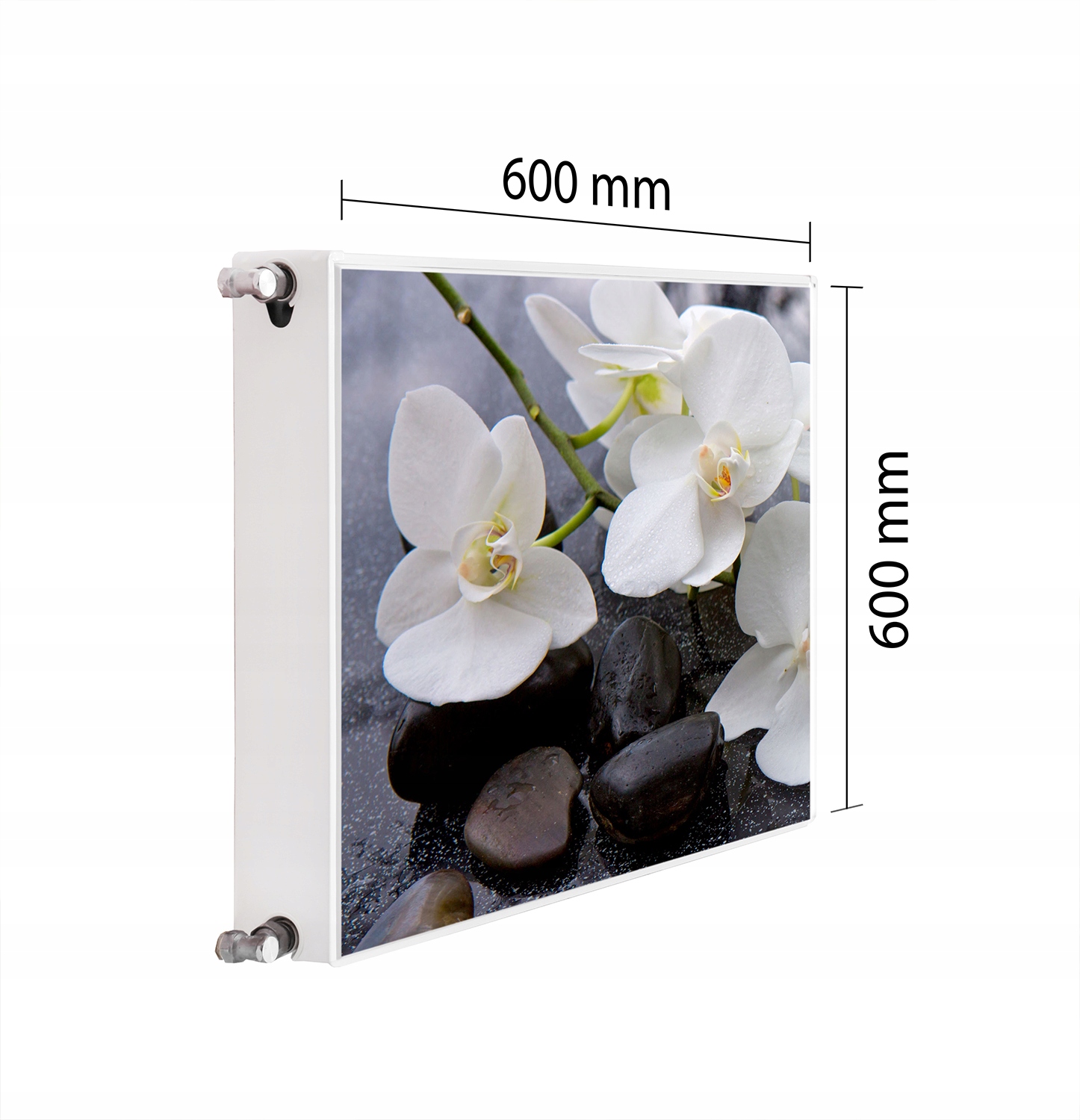 Magnetická Krytka Na Radiátor 60x60 Orchidej Podložka Magnet