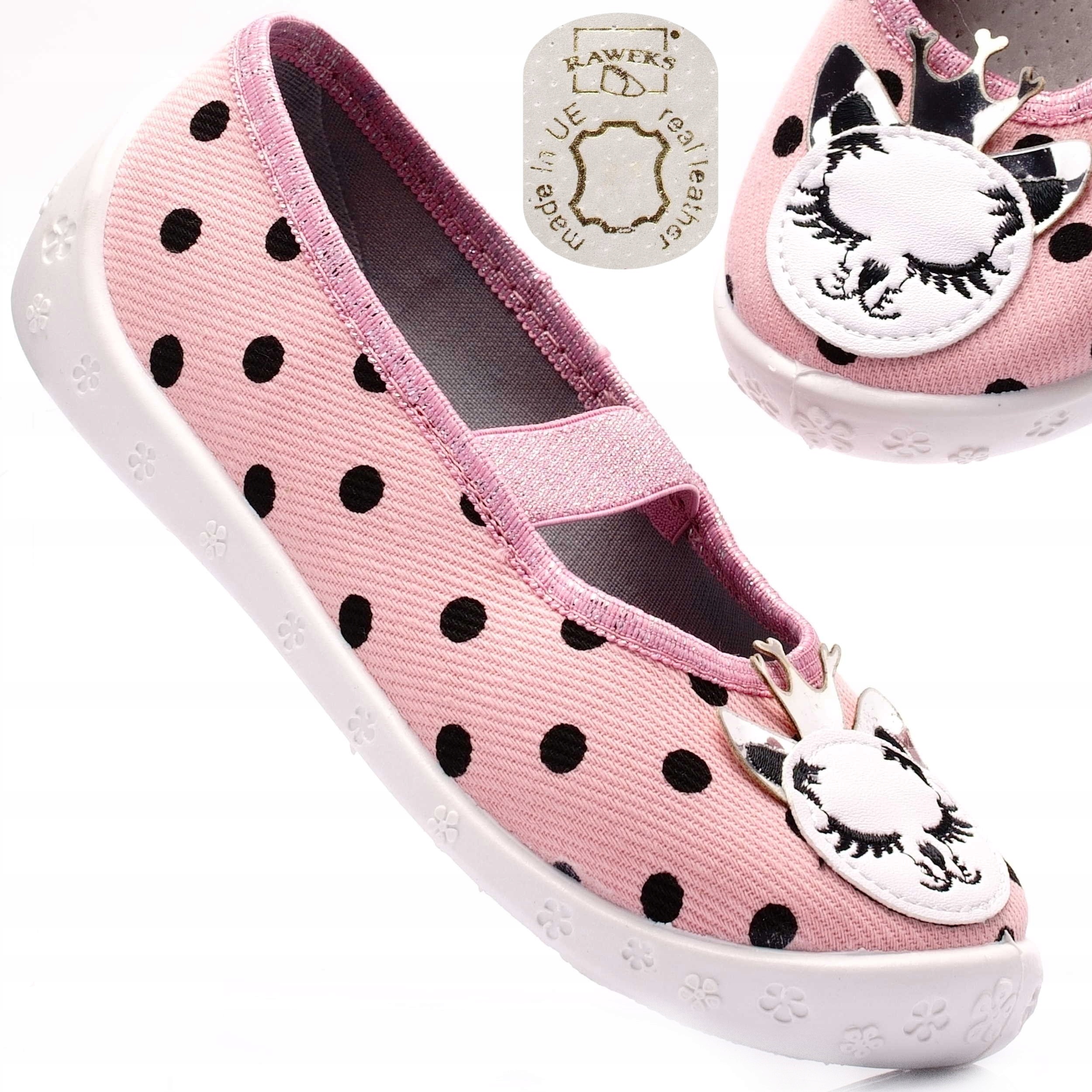 

Raweks Kapcie Dziecięce buty z wkładką skórzaną 29