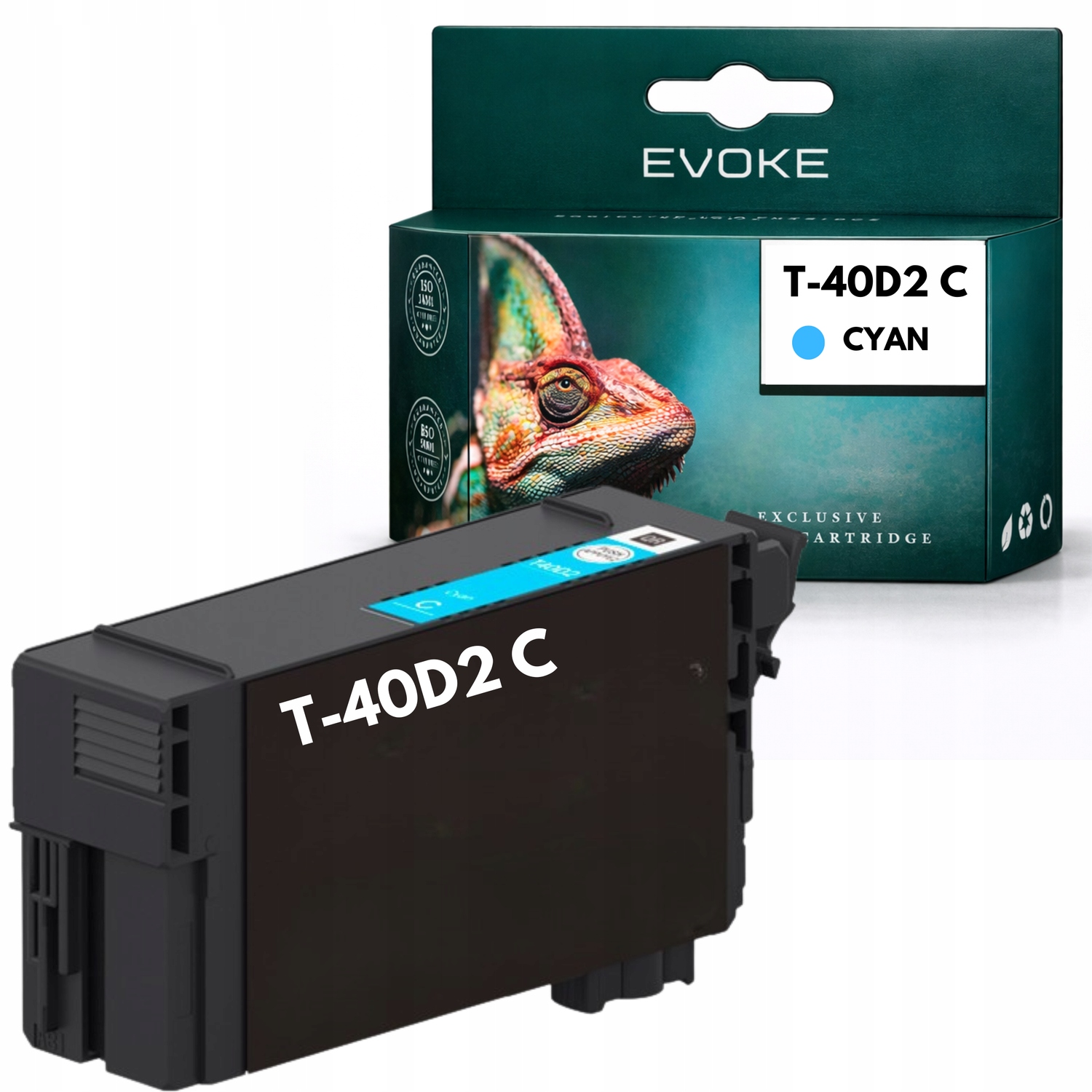 Inkoust pro tiskárnu Epson T40D2 cyan C13T40D240 SureColor SC-T2100 T3100