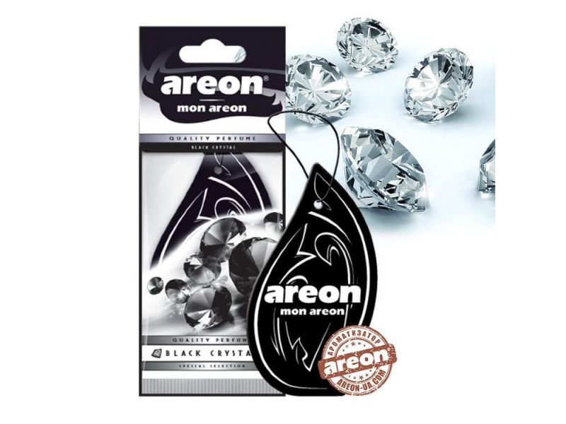 

Odświeżacz do samochodu Areon Mon Black Crystal